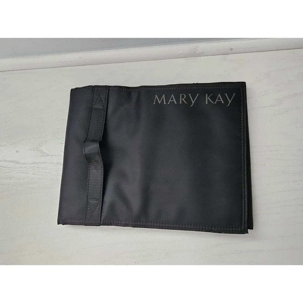 Mary Kay Travel Roll Up Bag - Black and Pink Hanging Organizer Cosmetic Bag New‎